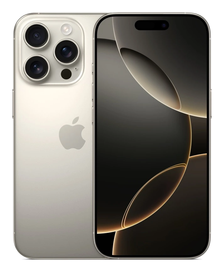 Apple iPhone 16 Pro — Натуральный титан