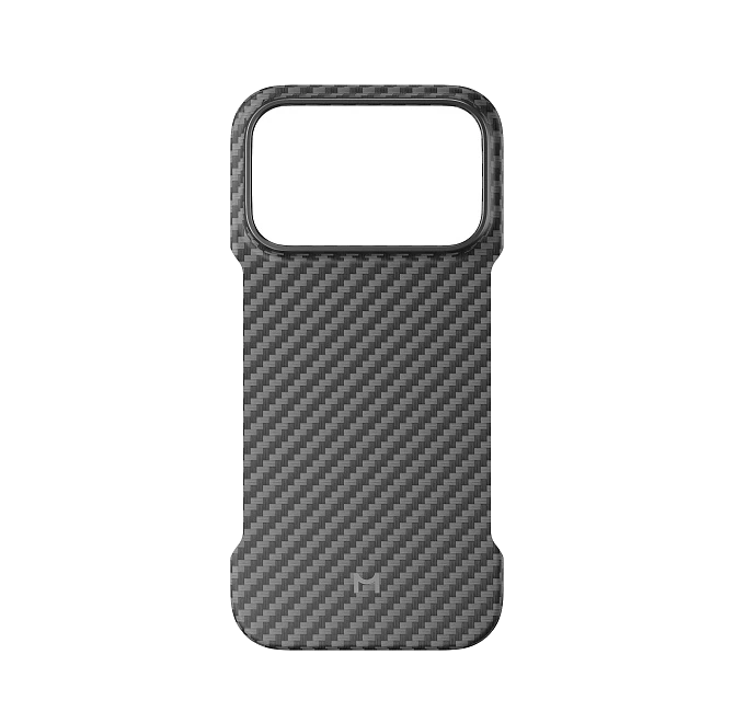 Чехол Magssory Kevlar · для iPhone 18 Pro · Чёрный · Безрамочный