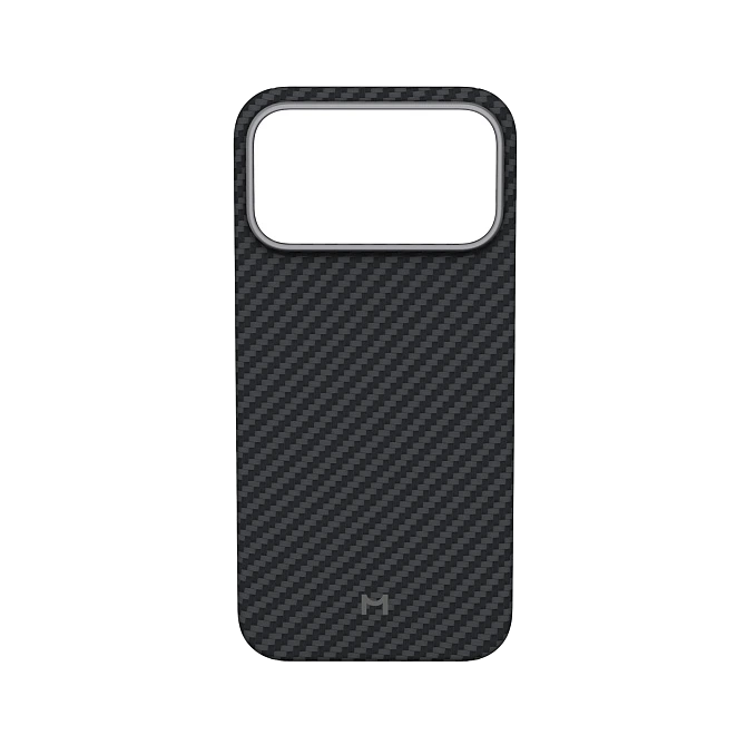 Чехол Magssory Kevlar · для iPhone 17 Pro Max · Чёрный · Frame Case